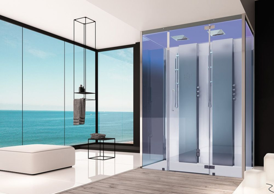 Photo Shower cabin Hoesch SensePerience 533361xA.010550 with steam function