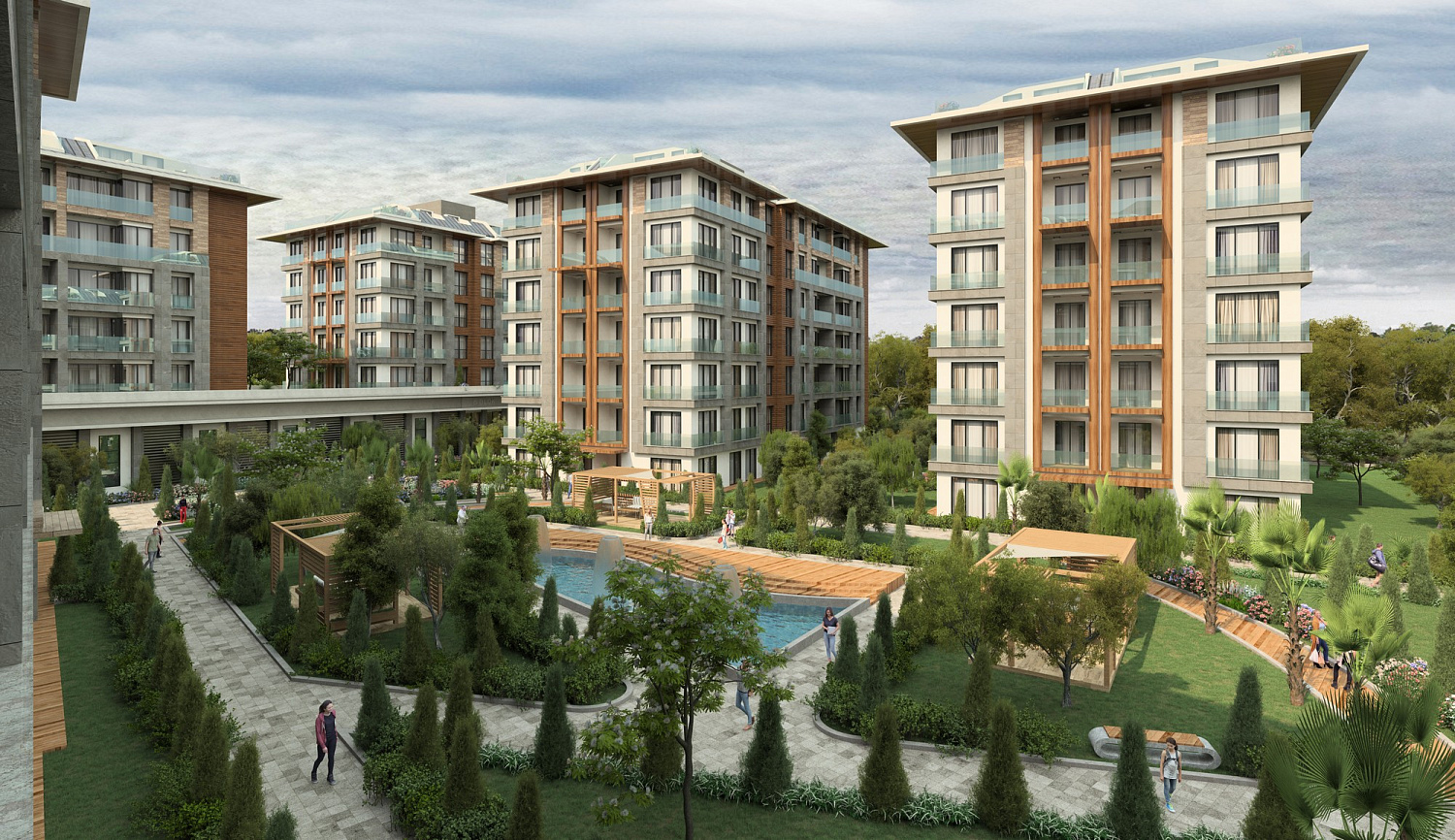 Residential complex in Zeitinburnu district