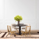 Photo Astro dining table (dark brown)