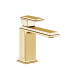 Photo Gessi Eleganza sink mixer 46002#087 gold