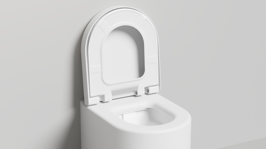 Photo Salini Gemelli 240121KSM suspended toilet with seat cover