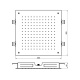 Photo overhead shower Almar E044024.MS stainless steel