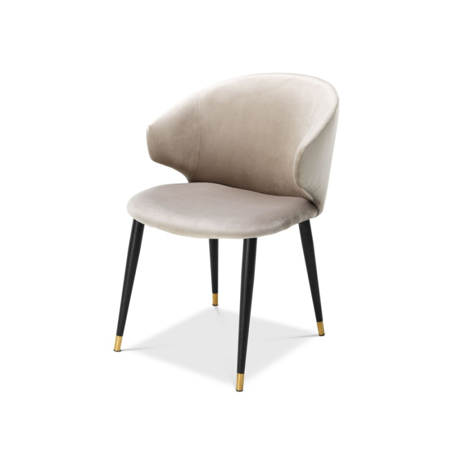 Photo Volante dining chair (beige, with armrests)