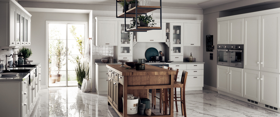 Photo Scavolini Favilla kitchen straight 330cm