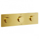 Photo Thermostat for shower bath Kludi Pushtronic 38300N0-00 cast gold