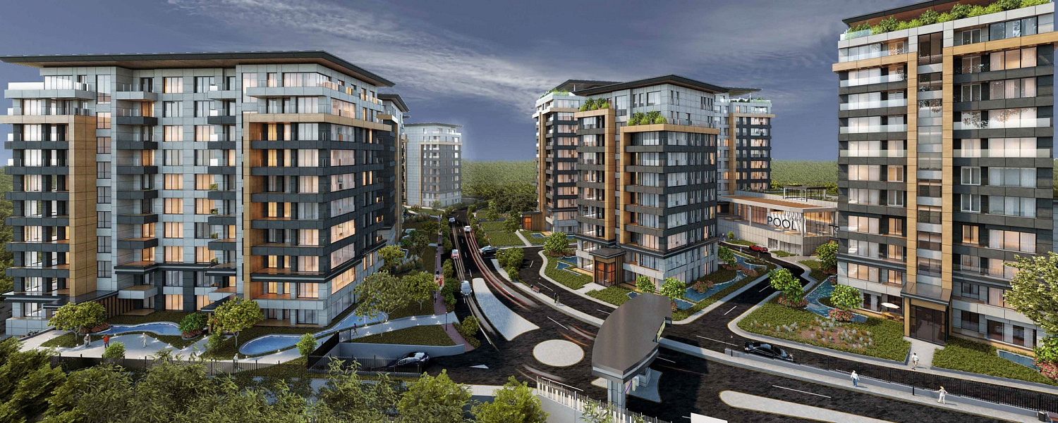 Elite residential complex in a quiet area