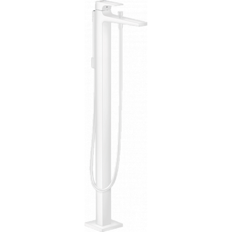 Photo Bath mixer hansgrohe Metropol 32532700 floor, matte white