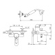 Photo Bath mixer Nicolazzi Petit M.Blanc 3401BZ76