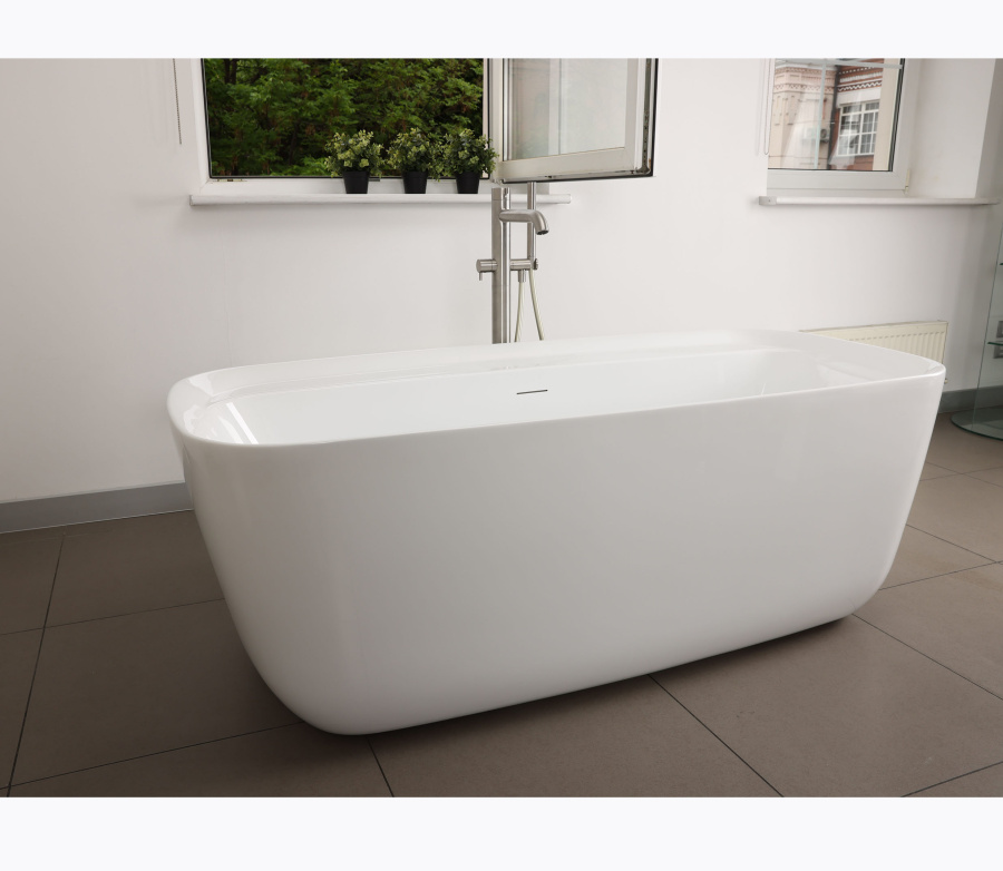 Photo Acrylic bath Hatria 170x80 Y8AH01