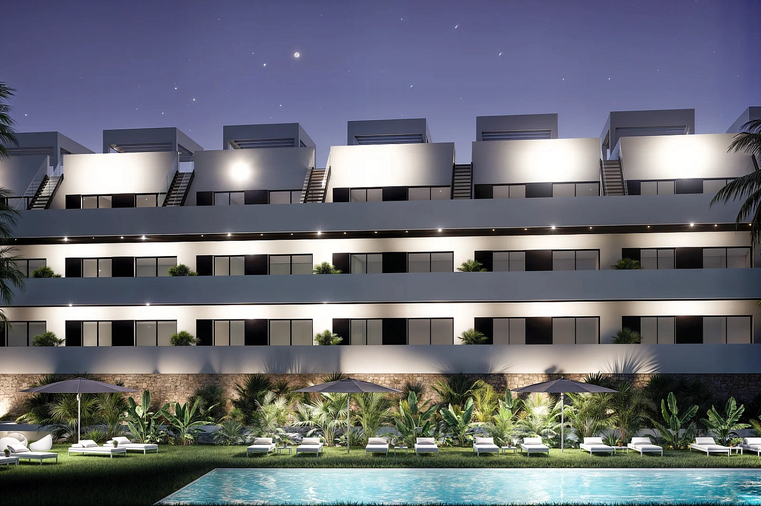 Apartment in a new building Modern apartments with sea views in Finestrat