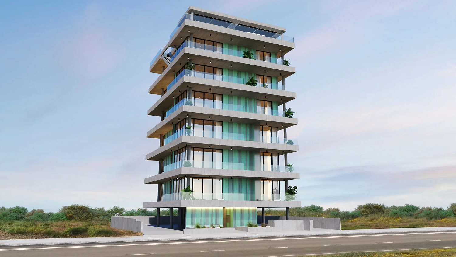 Apartment in the new building REEF RESIDENCE