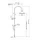 Photo Shower stand Nicolazzi Doccia 5719WSCR20