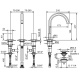 Photo Fantini Venezia 29 P5 N404S steel sink mixer