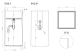 Photo Salini Armonia Square sink 01 45 130521MF RAL