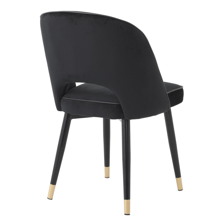 Photo A set of two Cliff dining chairs (black)