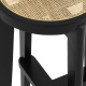 Photo DAREAU Bar Chair (Black)