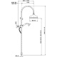 Photo shower set Nicolazzi 5712WS.BZ20