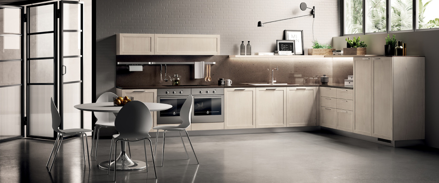 Photo Scavolini Carattere kitchen straight 360cm