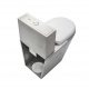 Photo Compact toilet Nofer 13016.S with tank and seat