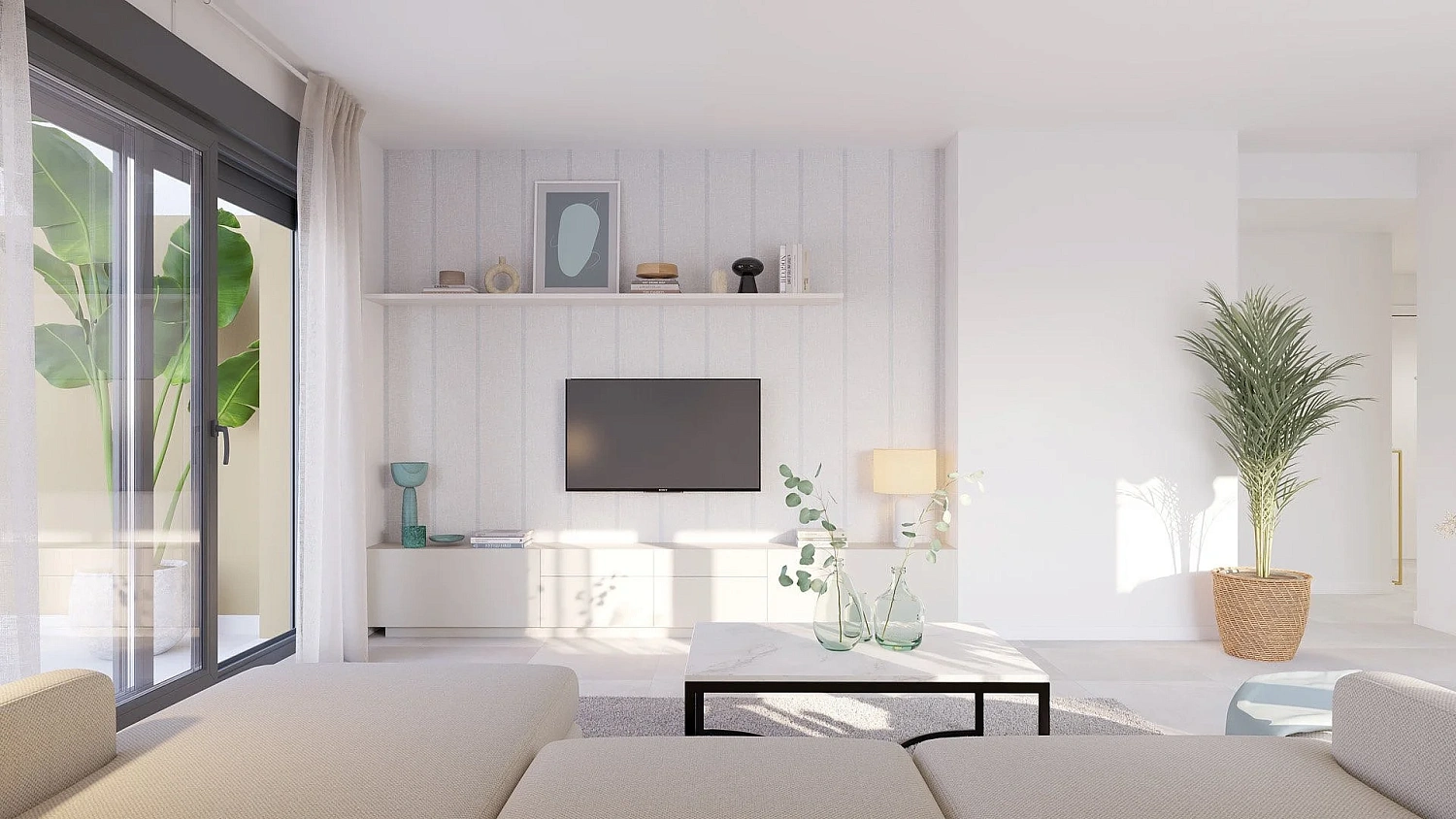 Apartment in new building Energy efficient houses overlooking the golf course in Mijas