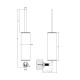 Photo Toilet brush Gessi Venti 20 65420 #299 black matte