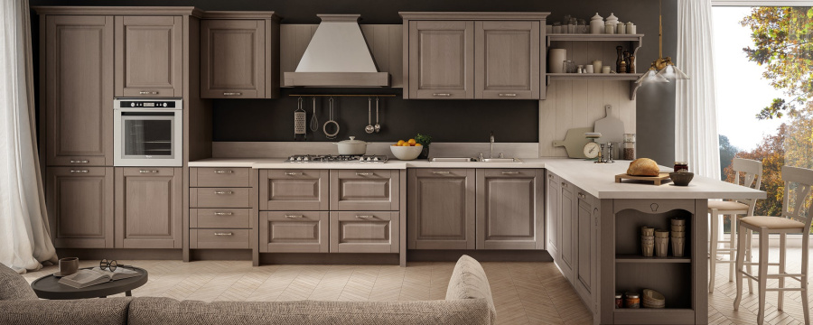 Photo Kitchen Stosa Bolgheri corner with island