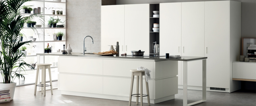 Photo Scavolini Foodshelf Corner 360 by 240 cm