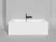 Photo Bath of artificial stone Salini Orlando 180x80 102012GF painting by RAL completely
