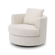 Photo Felix rotating chair (cream)