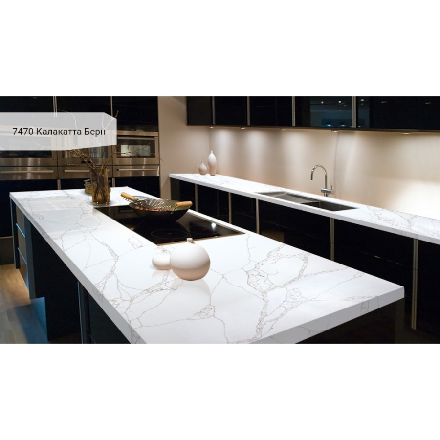 Photo Avant Quartz 7470 Calacatta Bern