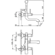 Photo Bath mixer Cisal Cherie CF0001006T