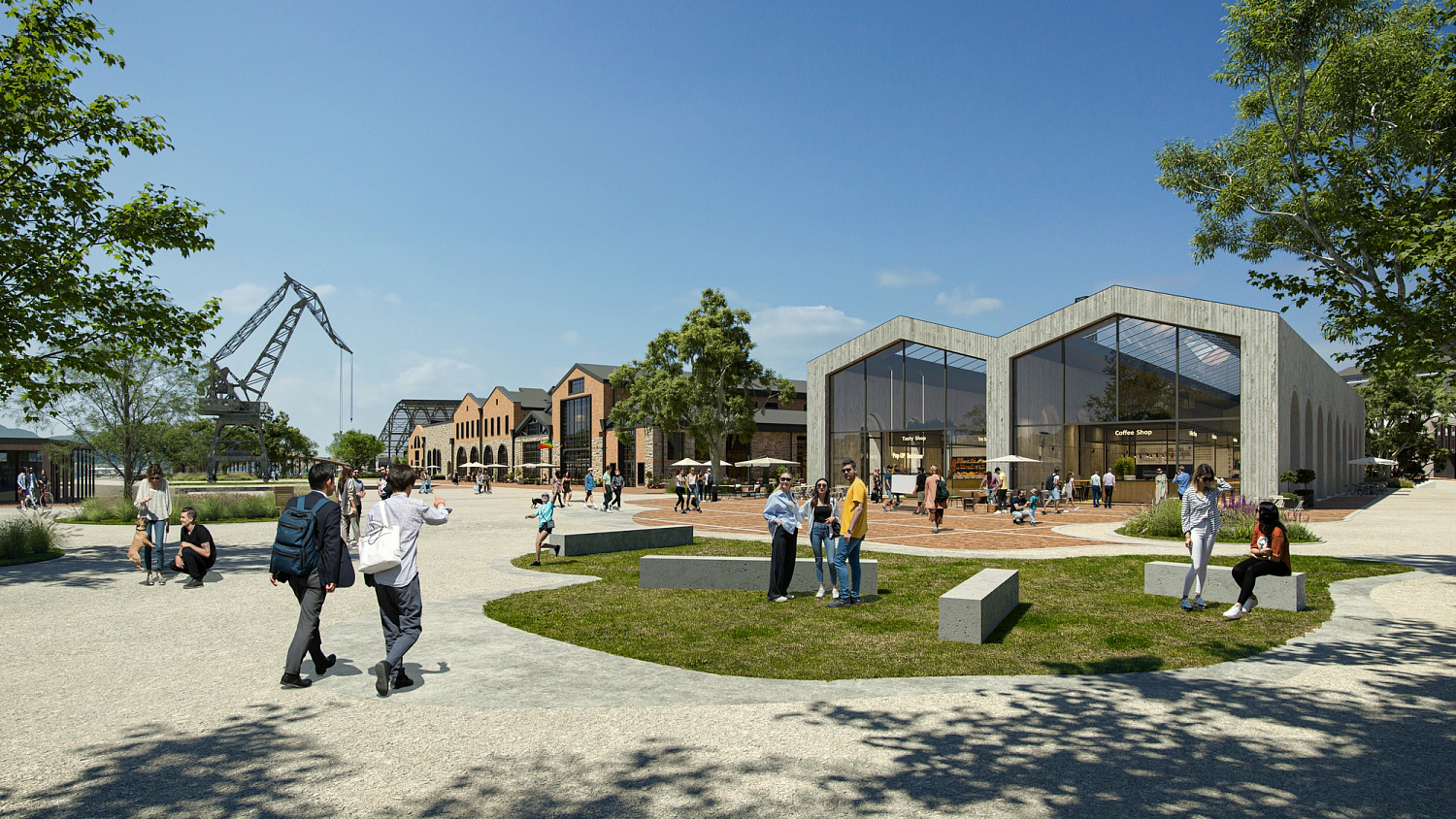Ultra-modern complex with historical heritage
