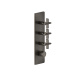 Photo Shower mixer Gessi Inciso 58226#299 black matte