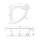 Photo Steel Bath Bette Arco 140x140 6035-000PLUS