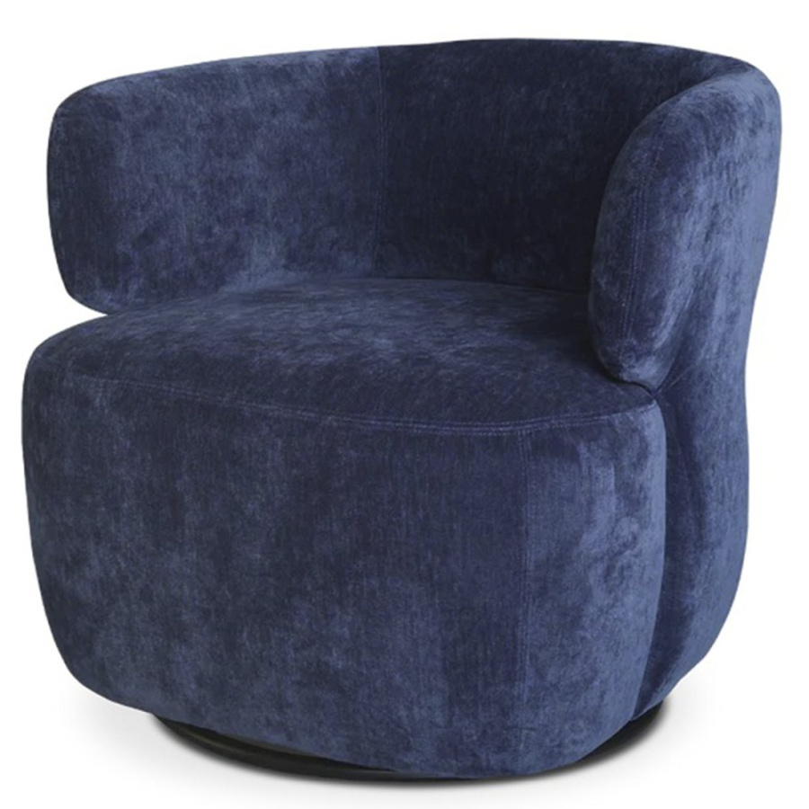 Photo Traveler's rotating chair (blue)