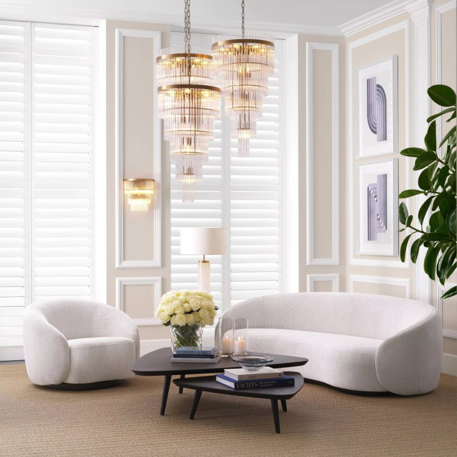 Photo Amore rotating chair (white)