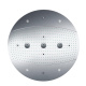 Photo Overhead shower hansgrohe Rainmaker Air 3jet 600 26117000 with illumination, chrome