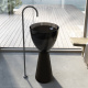 Photo Abber Kristall 45 AT2703Onyx-Black sink