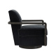 Photo Rewind Rotating Chair (Dark Blue)