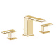 Photo Gessi Eleganza 46012#087 gold sink mixer