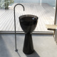 Photo Abber Kristall AT2703Onyx sink black