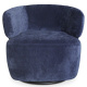 Photo Traveler's rotating chair (blue)