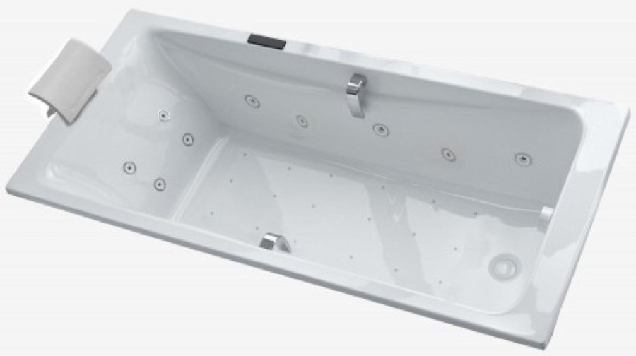 Photo Acrylic bath Jacob Delafon Odeon Up 180x90 E5BD2190-00 with excellence system