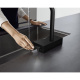 Photo Kitchen mixer hansgrohe Aquno Select M81, 250, 2jet 73836670 with hood shower matte black