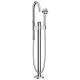 Photo Floor bath mixer Axor One 48440000 with shower set
