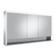 Photo Closet mirrored Keuco Royal Lumos 140 14326171304 with illumination and heated anodized silver