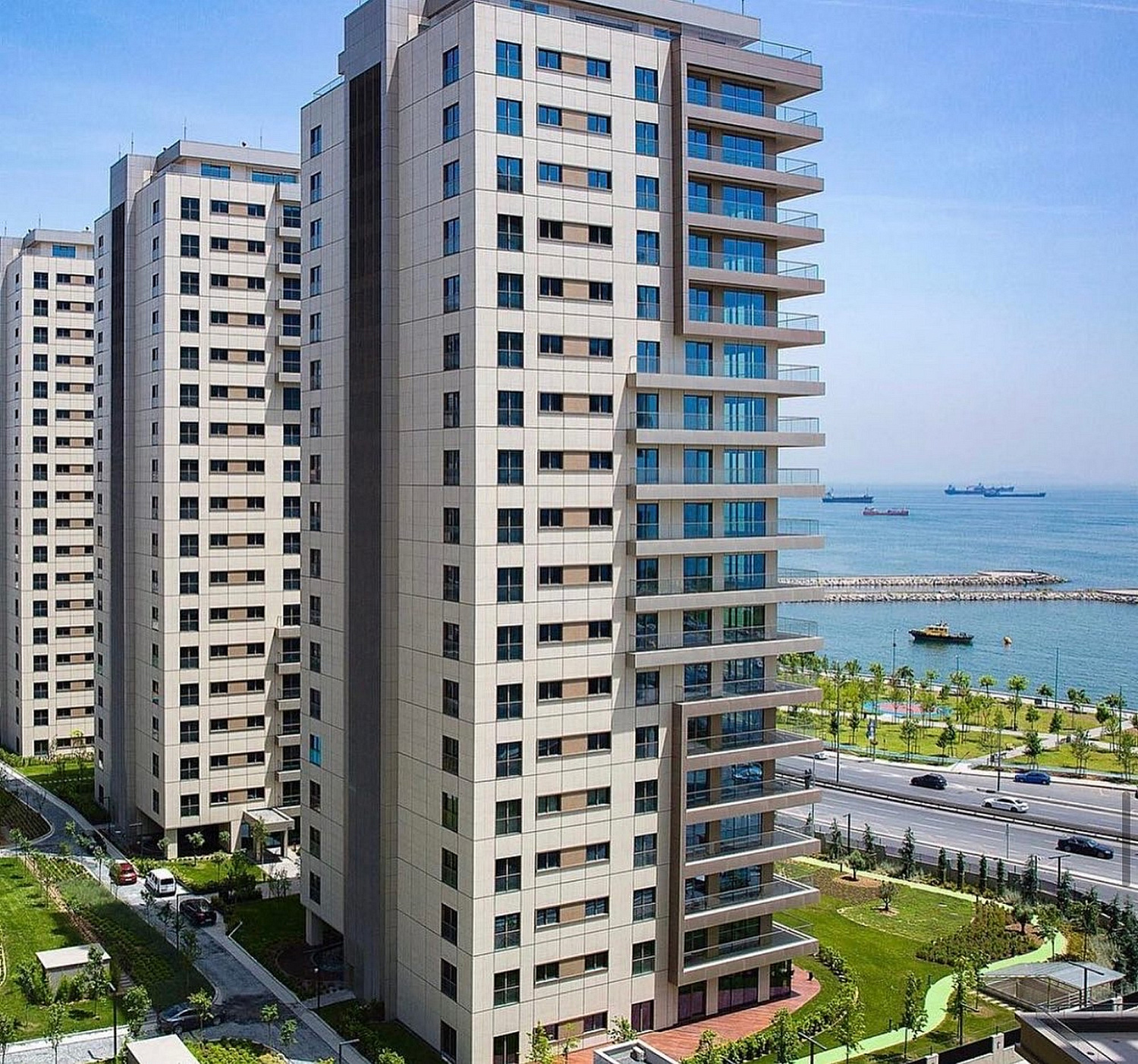 Elite residential complex by the sea