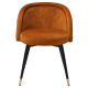Photo A set of two Chloe dining chairs (orange)