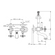 Photo Bath mixer Nicolazzi Le Pietre 2101CR09