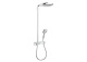 Photo Shower stand hansgrohe Raindance Select E 300 3jet Showerpipe 27127000 (chrome)